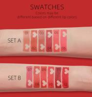 Barra de Labios Mate, 12 Colores de Labios Envueltos Individualmente, Vasos Antiadherentes, Barra de Labios, Cosméticos - details 4