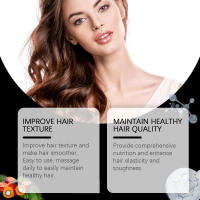 El aceite de batana HOEGOA nutre el cabello, lo vuelve voluminoso, repara la textura del cabello y el encrespamiento. Cuidado del cabello - details 7