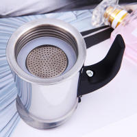 Cafetera Eléctrica de Acero Inoxidable Cafetera Express con Cocina Eléctrica 200-300ml 6 Tazas - details 6