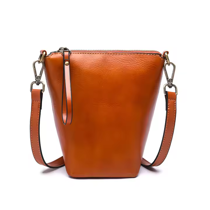 Bolso mujer 2025 nuevo bolso de hombro retro para mujer bolso de mensajero portátil - 1