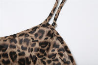 Nuevo chaleco delgado con estampado de leopardo para mujer, chaleco delgado con diseño de borla irregular - details 12