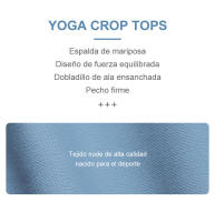 FREES COPES Sujetador deportivo sexy para mujer Yoga Gym Fiess Athletic - details 1