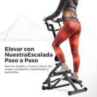 Stepper Giratorio con Manillar para Ejercicios en casa, Equipo Cardiovascular de bajo Impacto para un Entrenamiento Completo, con opción Escalador de Fitness Inteligente - details 11