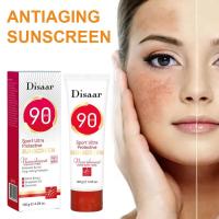 50/120/150g protector solar Facial antienvejecimiento Spf 100+ protección UV crema bloqueadora solar refrescante quemaduras solares loción corporal para después del sol - details 5
