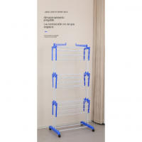 Colgador Vertical con ruedas, Percha de tres capas, Percha plegable, Percha extraíble - details 7