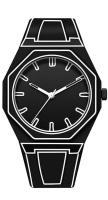 Reloj de Cuarzo de Lujo para Hombres Estilo Comic Resistente al Agua Movimiento Automático - details 10