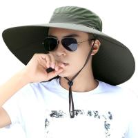 Sombrero de pescador de malla de nailon informal, protección UV de secado rápido, sombrero de cubo plegable, ala ancha, gorra de senderismo suave, deportes - details 5