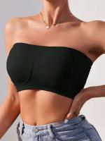 Top de tubo grande para mujer, sujetador sin tirantes, cintura sin costuras, ropa interior cómoda antiexposición 5xL 6xL - details 0