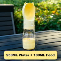 Botella de Agua y Comida Portátil para Mascotas Dispensador de Bebida y Alimentos para Perros y Gatos Accesorios de Mascotas para Viajes al Aire Libre - details 10