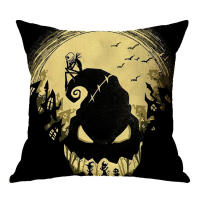 Bonenjoy 1 funda de cojín de Halloween para el hogar, 45x45 cm, fundas de almohada impresas, fundas de almohada para decoración de festivales, regalo de alta calidad - details 1