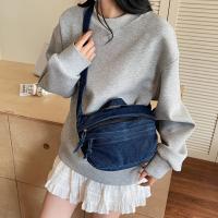 Bolso de mano de tendencia, bolso vaquero Retro, bolso para axila Y2K, bolso de hombro para chica picante, bolso cruzado, bolso vaquero lavado para niñas - details 21
