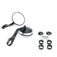 Kit de espejos retrovisores laterales para manillar de aleación de aluminio CNC para motocicleta, Kit de espejo final para Triumph Street Triple S 765 765RS 765R Bobber T120 Daytona 660 675 T120 T100, etc. - details 8