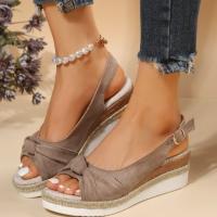 zapatos de sandalias de tacón de cuña de verano para mujer - details 1