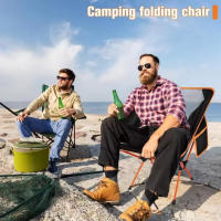 Silla de Camping Plegable Ultraligera Portátil, Compacta con Bolsa de Almacenamiento - details 1