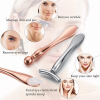 Rodillo de masaje cosmético para ojos, aplicador de espátulas, cuchara Facial antiarrugas, herramienta de cuidado de adelgazamie - details 5