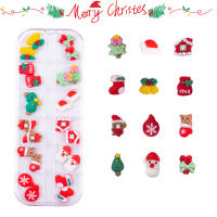 Pegatinas 3D de copos de nieve para decoración de uñas, suministros de esmalte de uñas, juego de accesorios, diseño DIY, invierno, 3 cajas - details 7