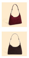 Bolso de cuero de vaca de gamuza, bolso tote de alta calidad, gran capacidad, bolso de hombro de cuero genuino para viajeros - details 21