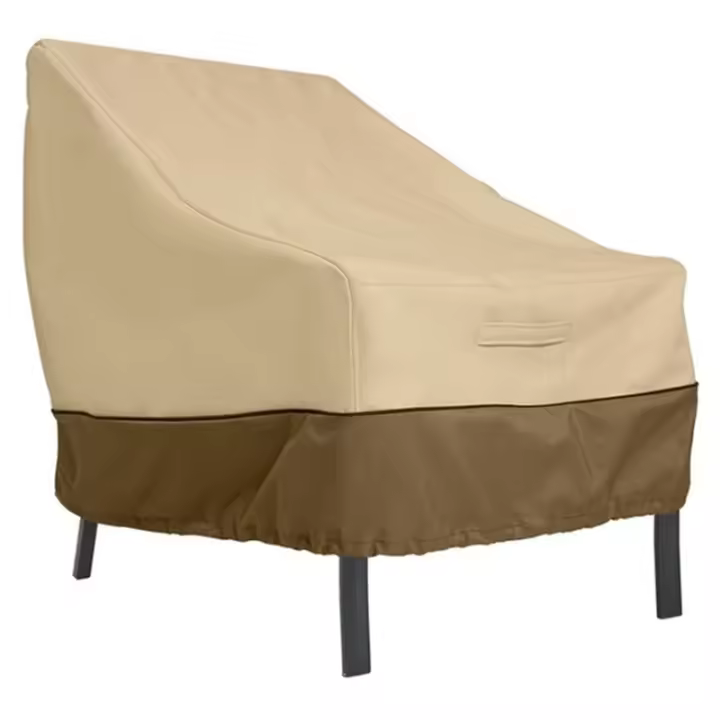 Funda para Sillón de Jardín al Aire Libre, cubierta de Tela Oxford 210D para SILLA, muebles de Jardín, 89x96,5x79 cm - 1
