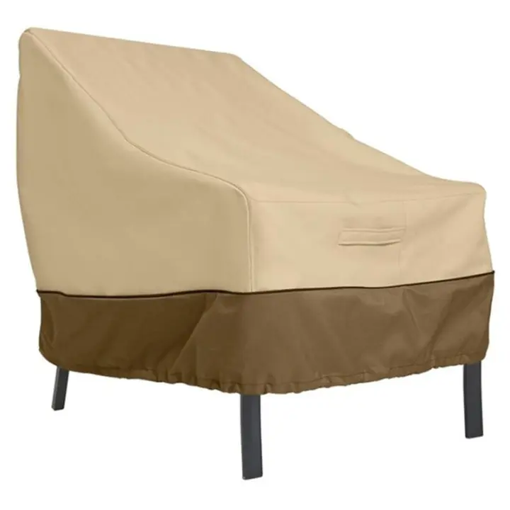 Funda para sillón de jardín al aire libre, cubierta de tela Oxford 210D para SILLA, muebles de jardín, 89x96,5x79 cm - 1