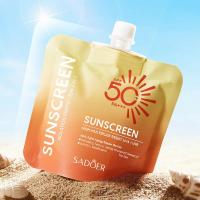 SPF 50+ Protector solar para el cuerpo y la cara Crema solar Bloqueador solar Crema protectora UV para la piel Crema de protección facial antisol 30g - details 3