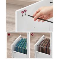 Archivador de Oficina con Cerradura, Soporte para Impresora, A4, Carta y Carpetas Colgantes, Montaje Necesario - details 1