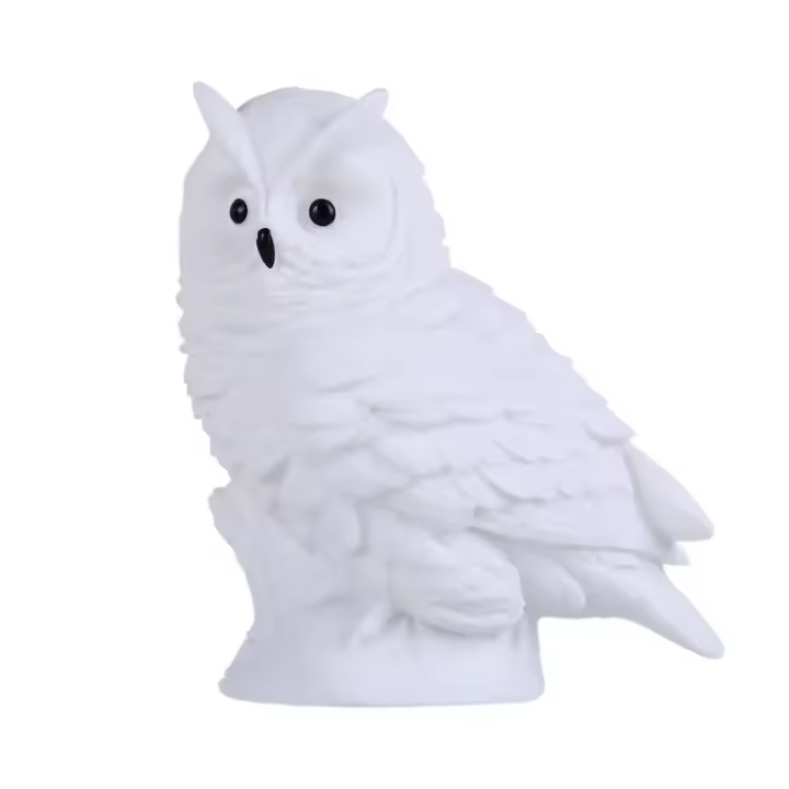Lámpara de mesita de noche de dibujos animados con forma de búho para el hogar, dormitorio, regalo para niños - 1