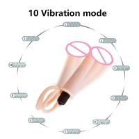 Vibrador Dual Penetración Anal Enchufe Intimo para Parejas Juguetes para Adultos Salud y Diversión - details 14