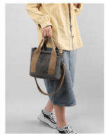 Bolsos Bandolera Para Mujer,Bolso de Hombro pequeño, Mano de lona - details 15