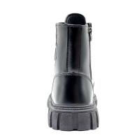 Zapatos genuinos de moda de gran tamaño para invierno con piel, botas de cuero informales impermeables hechas a mano cálidas para hombre - details 2