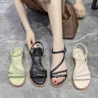 Sandalias de tacón para mujer 2025 Estilo bohemio étnico, suela de goma francesa, diseño de detalle de suela suave - details 20