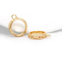 Pulsera de Tirantes Geométricos de Latón Dorado 18K Clasps para Hacer Joyería DIY - details 123