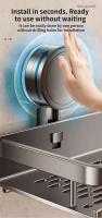 Iluminación con ventosa sin perforación, estante, lavabo, colgante, estante de iluminación para gel de ducha de baño - details 5