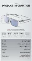 Kapvoe-gafas de sol polarizadas para hombre y mujer, lentes ligeras a prueba de viento, UV400, para ciclismo, senderismo y Pesca - details 14