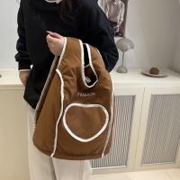 Mochila Kawaii Bordado de letras Love Vest, bolso escolar de nailon de Color sólido para estudiantes, bolso de estilo coreano, bolso de hombro para exteriores - details 6