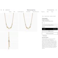 ΤΙΦΑΝΗ ™ HardWear Link en oro amarillo de 18 quilates/oro blanco con collar con colgante de perlas de agua dulce - details 0