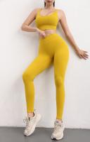 Pantalones de Yoga de Cintura Alta para Mujeres Sensación de Nudez Elevación de Cadera - details 8