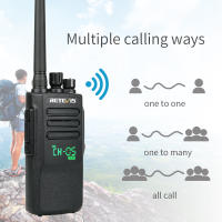 Radio de Caminante Digital Retevis RT50 DMR Transmisor Portátil UHF IP67 Impermeable - details 14
