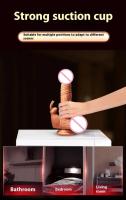 Vibrador de conejo realista con control remoto, calefacción telescópica automática artificial eléctrica para mujeres. - details 5
