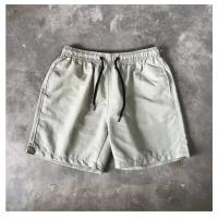 Stock Pantalones cortos de playa Pantalones cortos para correr de poliéster Pantalones cortos de traje de baño bordados para hombres Tejido casual ligero - details 8