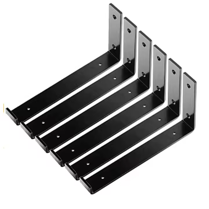 Soporte de Hardware montado en la pared, estantes de pared de diseño Simple, resistentes, adecuados para estantería, Zapatero - 1