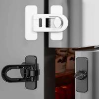Cerradura de puerta de cono para bebé y niño, hebilla de seguridad antipalanca para protección de manos - details 1