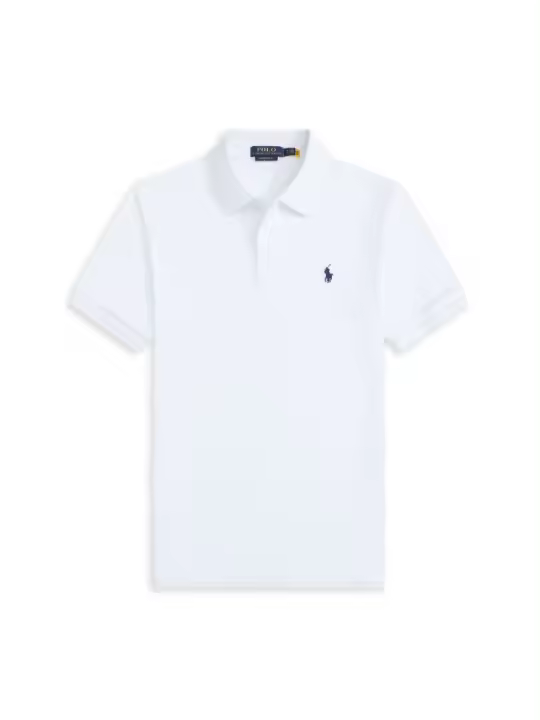 Clásico verano comercio exterior Paul polo de los hombres de manga corta camiseta solapa pony estándar de algodón puro bordado casual - 1