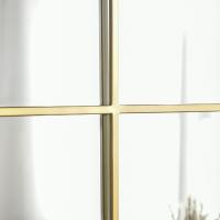 Espejo Decorativo de Pared 60x91 cm Espejo de Ventana de Metal para Salón Dormitorio Entrada Estilo Moderno Negro - details 17