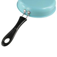 Utensilios de cocina Mini sartén antiadherente de 12cm con revestimiento antiadherente, sartén para freír huevos con mango largo, olla para tortilla profesional ligera, tocino - details 6