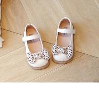 Zapatos de cuero antideslizantes para niñas, zapatos versátiles de princesa con lazo, fondo suave, moda de estilo coreano, Otoño, 2024 - details 5