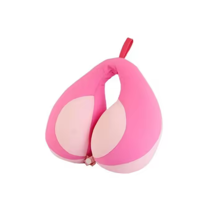 Almohada Portátil en Forma de U para Niños Almohada de Viaje Cómoda de Aire - 1