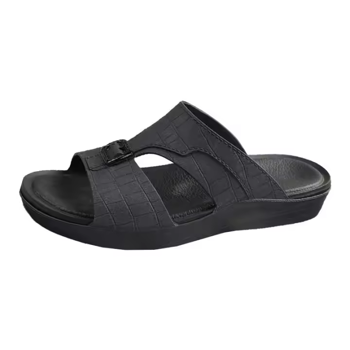 Nuevas Pantuflas para Hombres Estilo Casual Sandalias de Verano con Punta Abierta - 1
