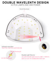 Lámpara LED UV para Arte de Uñas KADS 48W Secador de Esmalte de Gel Profesional Herramientas de Manicura Adecuado para Uso en Casa - details 12