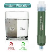 Juego de pajitas con filtro para exteriores, purificador de agua para purificación de acampada TUP, suministros de supervivencia o emergencia - details 1