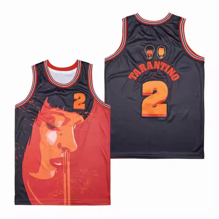 Camiseta de baloncesto de malla personalizada para hombre, camisa deportiva cosida de función - 1